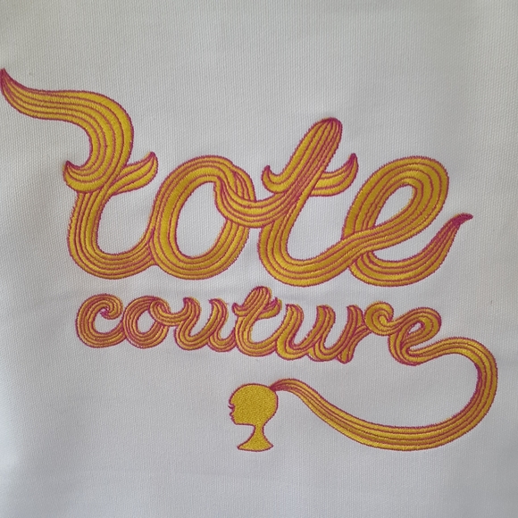 Barbie by Tookata People White with Gold Tote - Picture 3 of 15